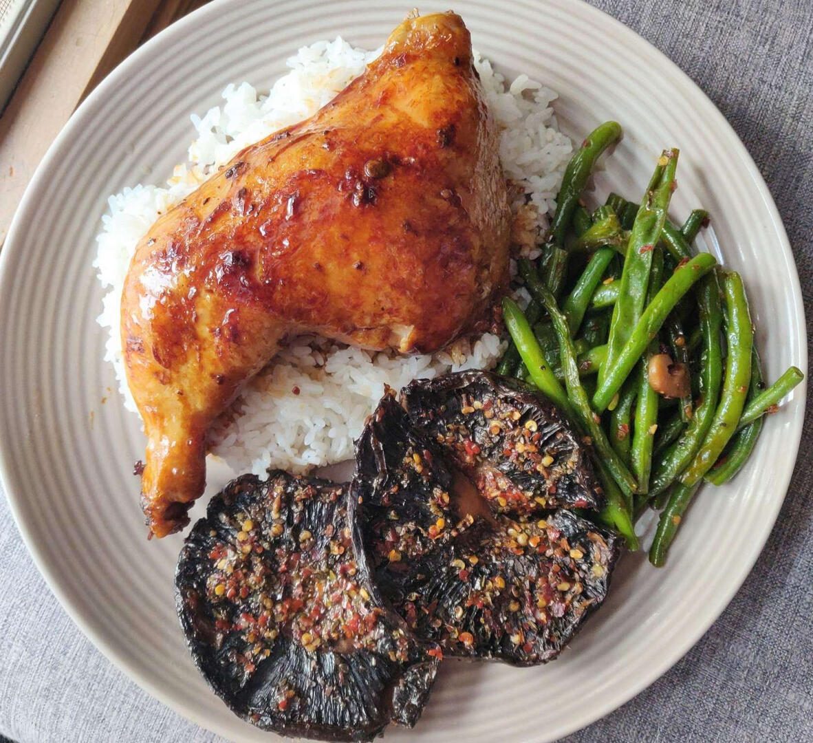 Baked Chicken Leg