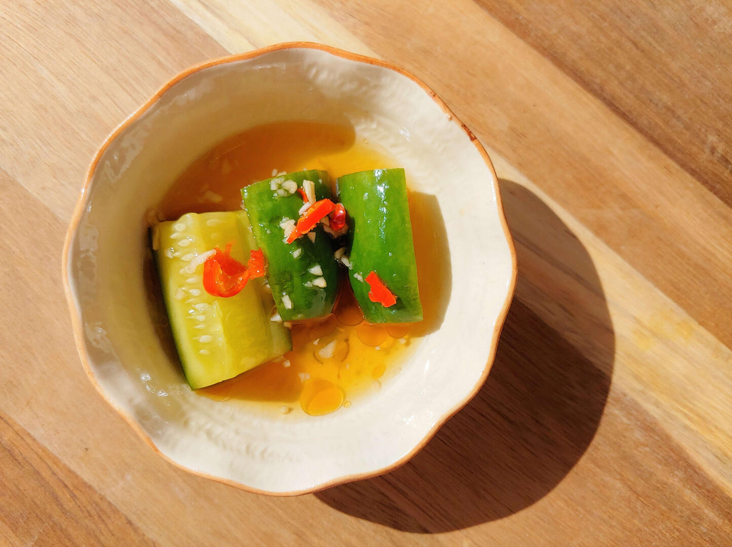 Pickled cucumbers