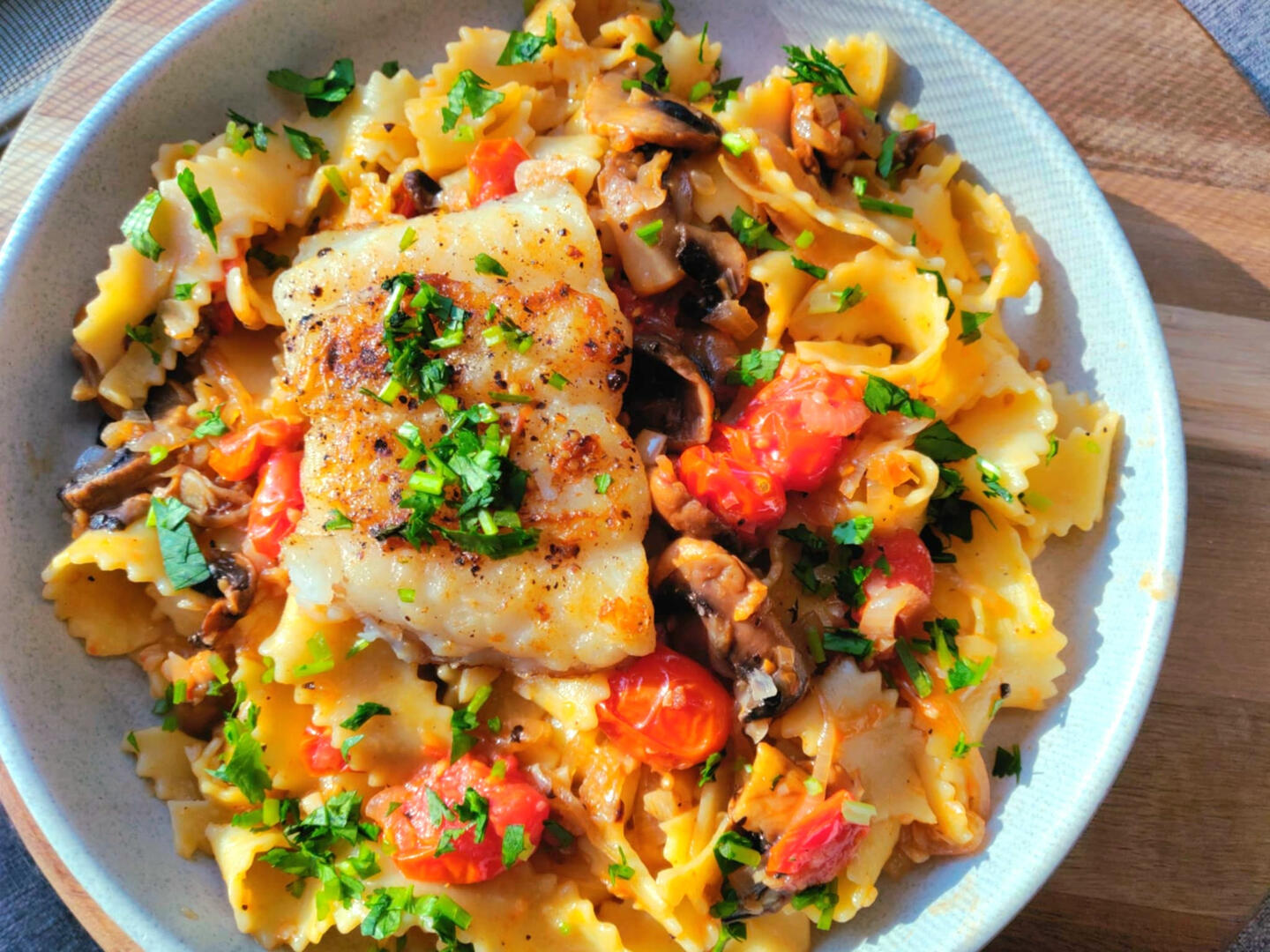 FISH PASTA FT. BASA AND REGINELLE