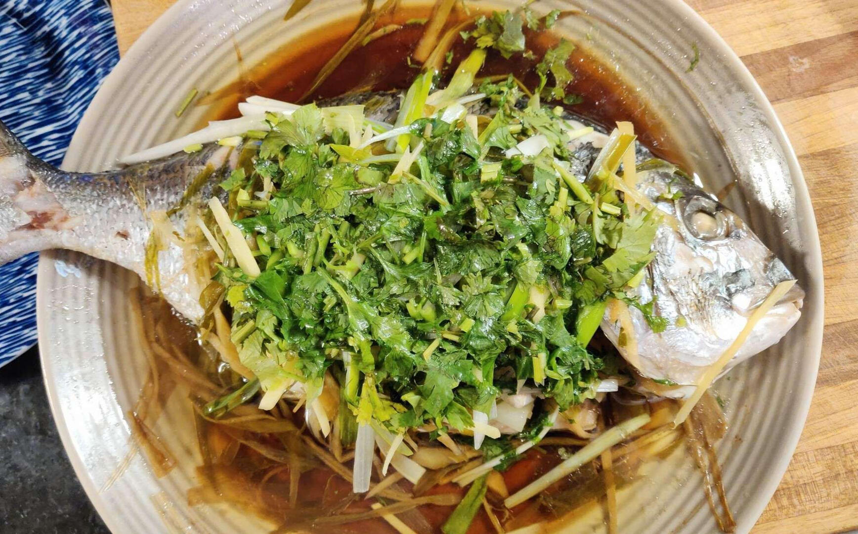CANTONESE STEAMED FISH
