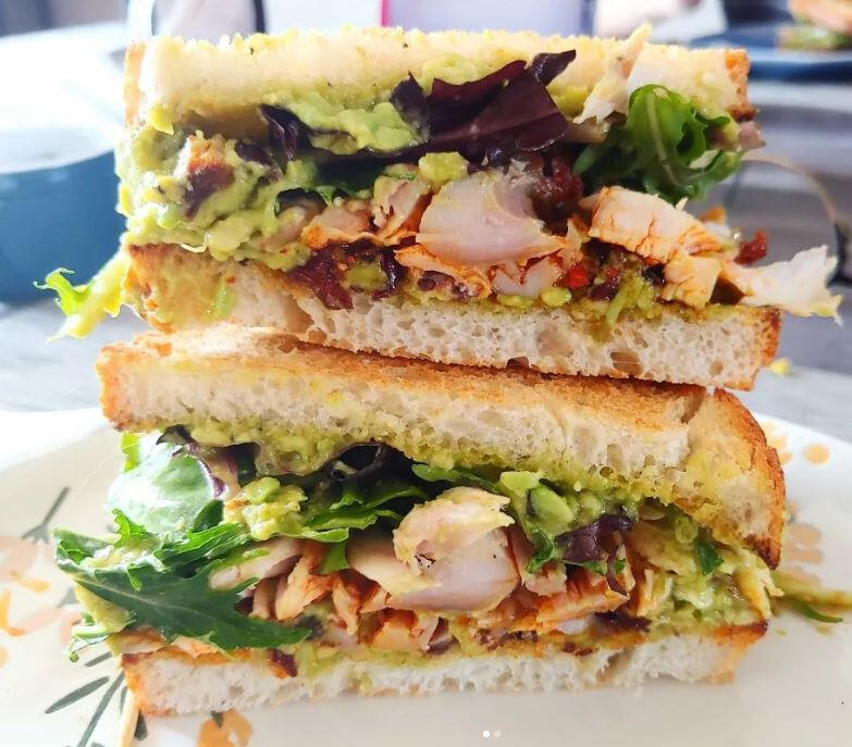 Loyally's custom sandwich